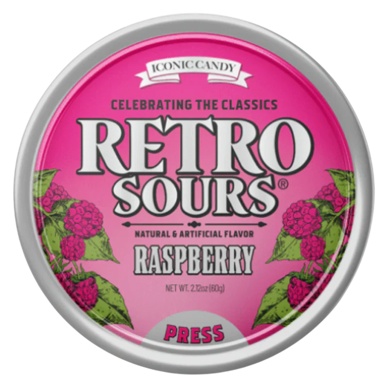 Retro Sours - Raspberry - 2.12 Oz