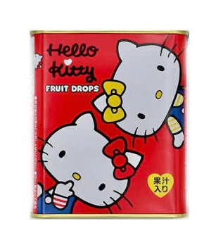 Sakuma Seika Hello Kitty Fruit Drops Candy Tin
