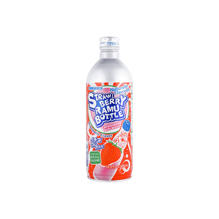 Sangaria Strawberry Ramu Bottle Strawberry flavor