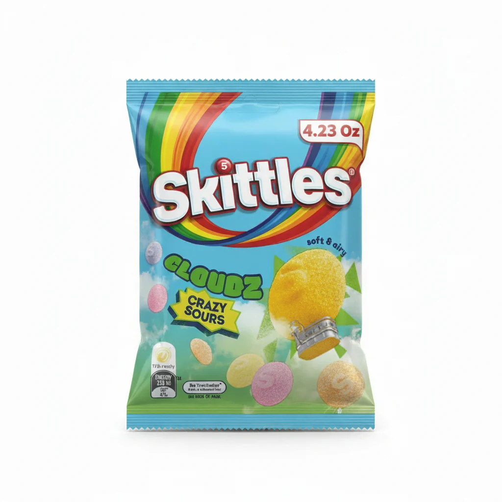 Skittles - Crazy Sours Cloudz - 4.23 Oz - Australia