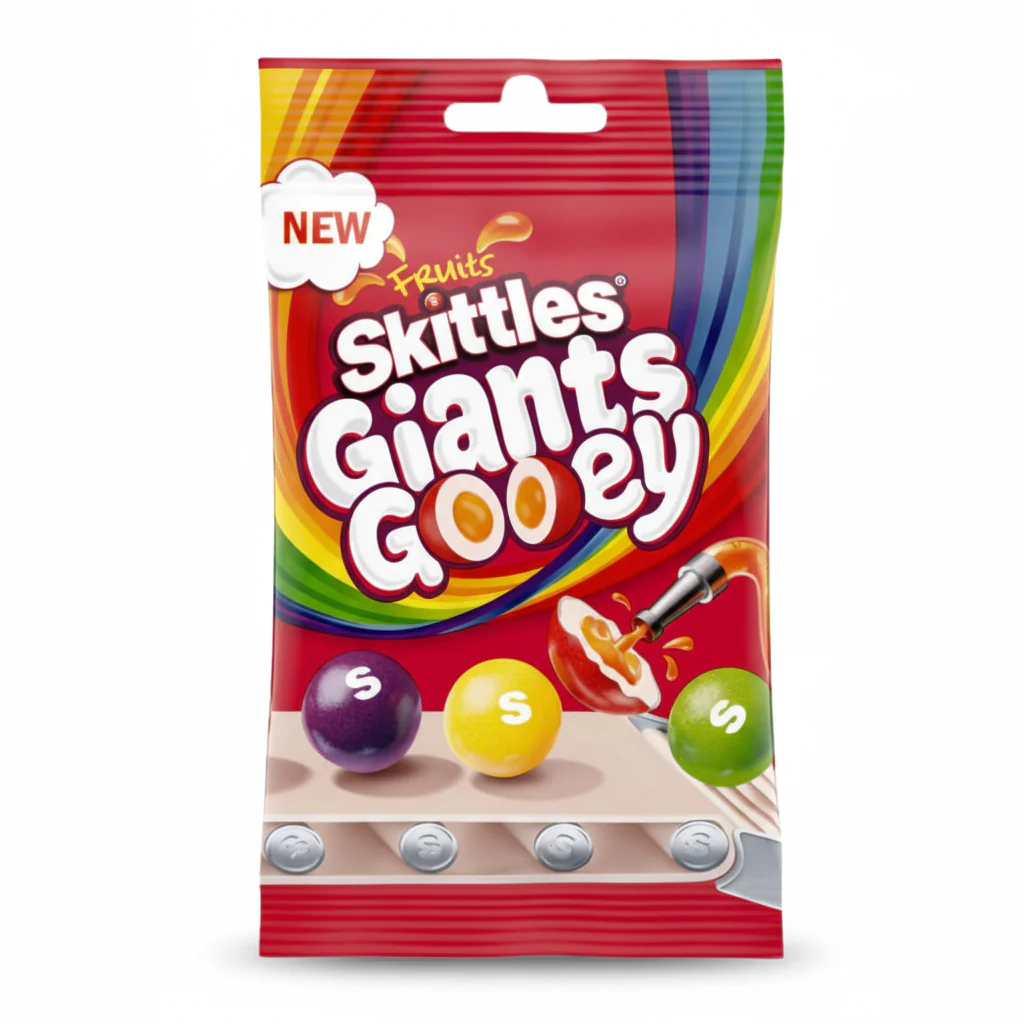 Skittles - Fruit Giants Gooey - 4.48 Oz - United Kingdom