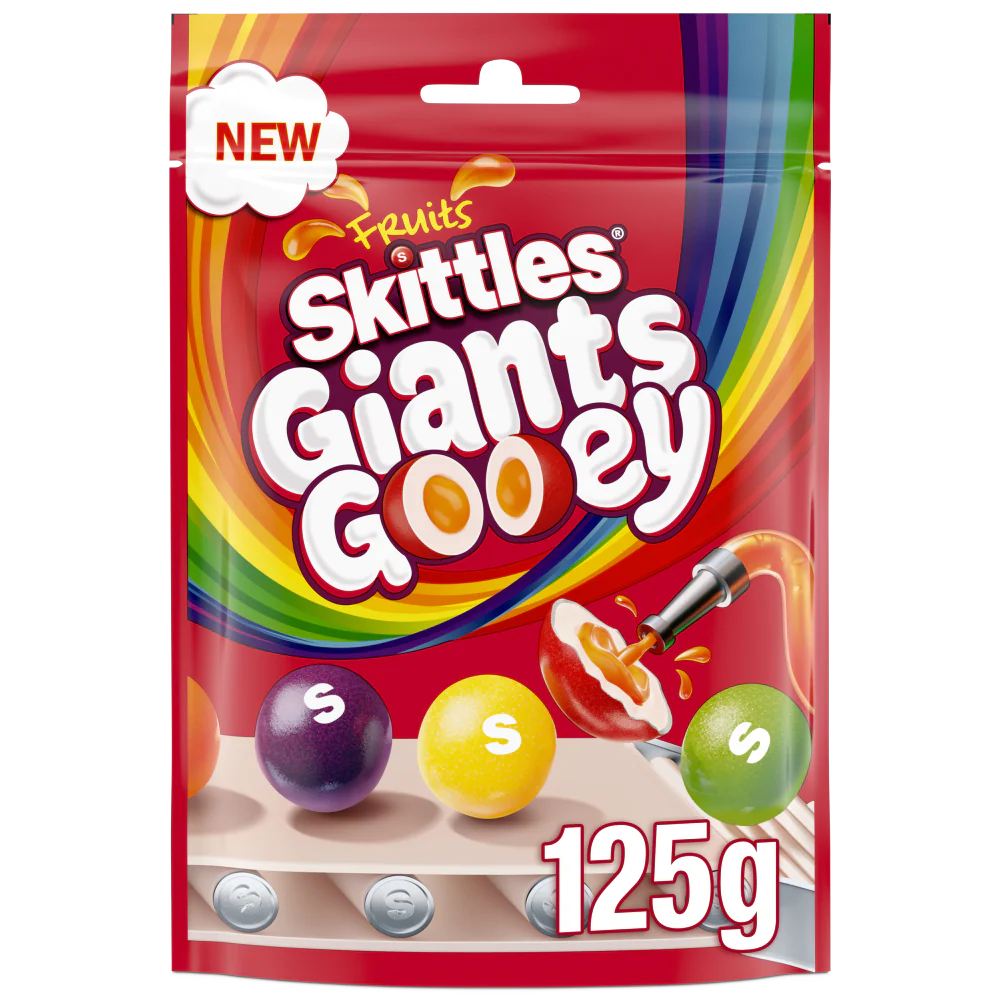 Skittles Fruits Giants Gooey