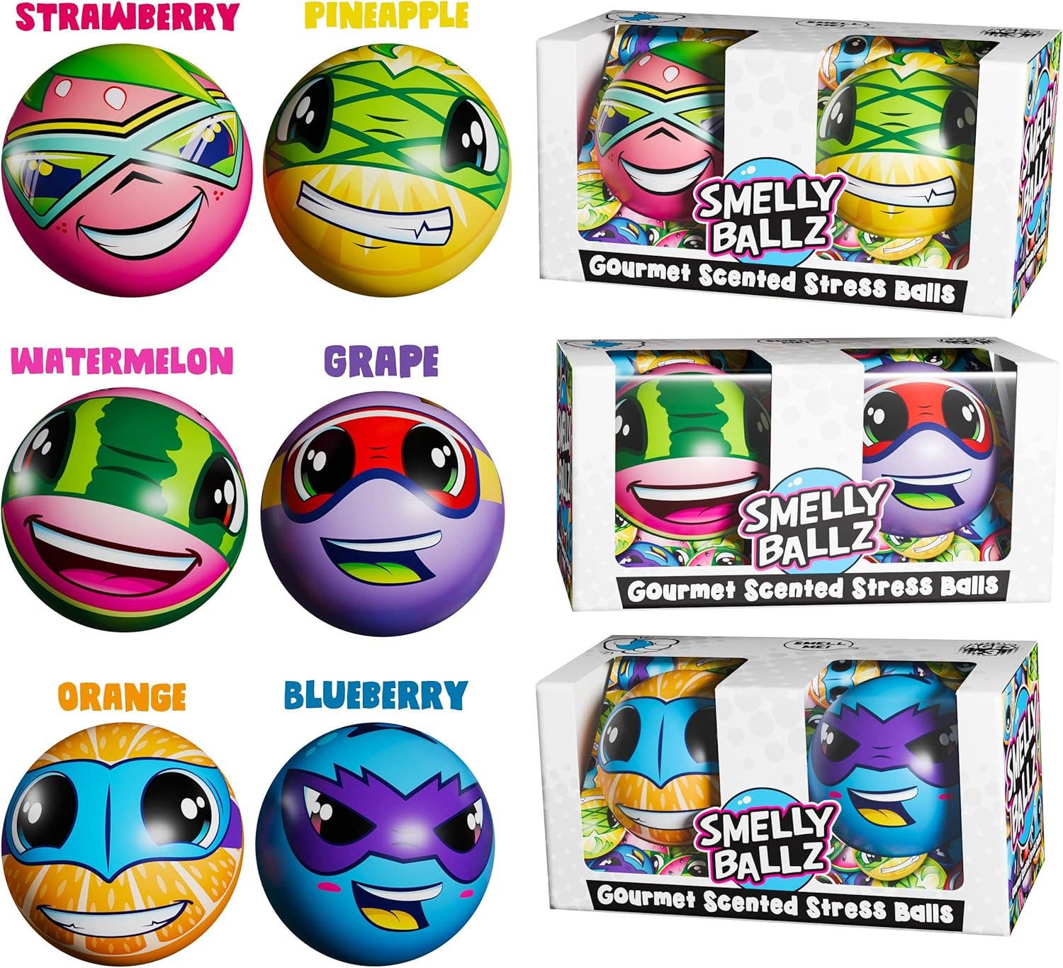 Smelly Ballz Counter Display of 30 ( 2-packs ) - Image 3