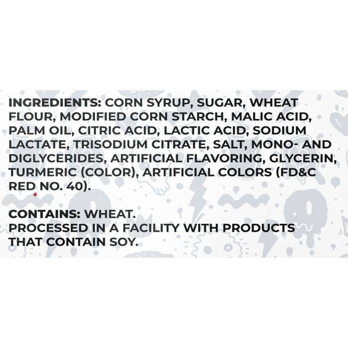 Sour Strips Duos Lemonberry 3.4oz Peg Bag, 12ct - Image 3