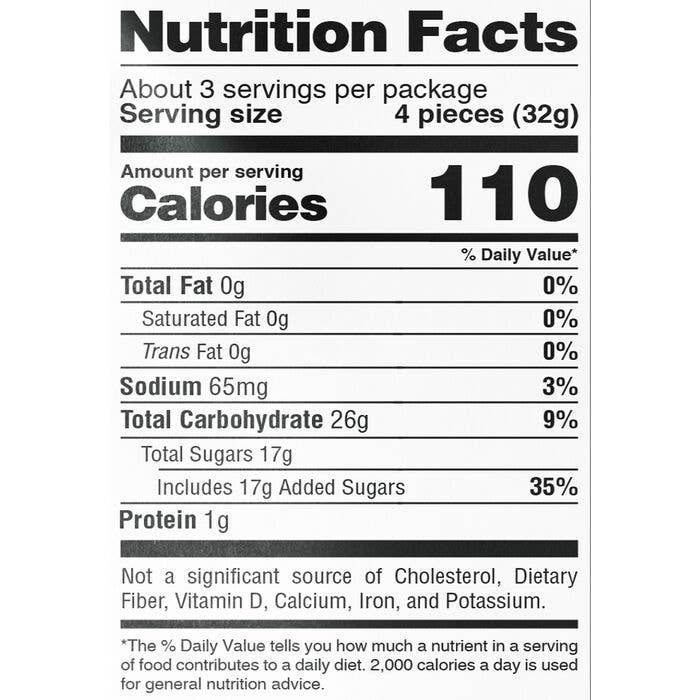Sour Strips Tropical Mango 3.4oz Peg Bag, 12ct - Image 4