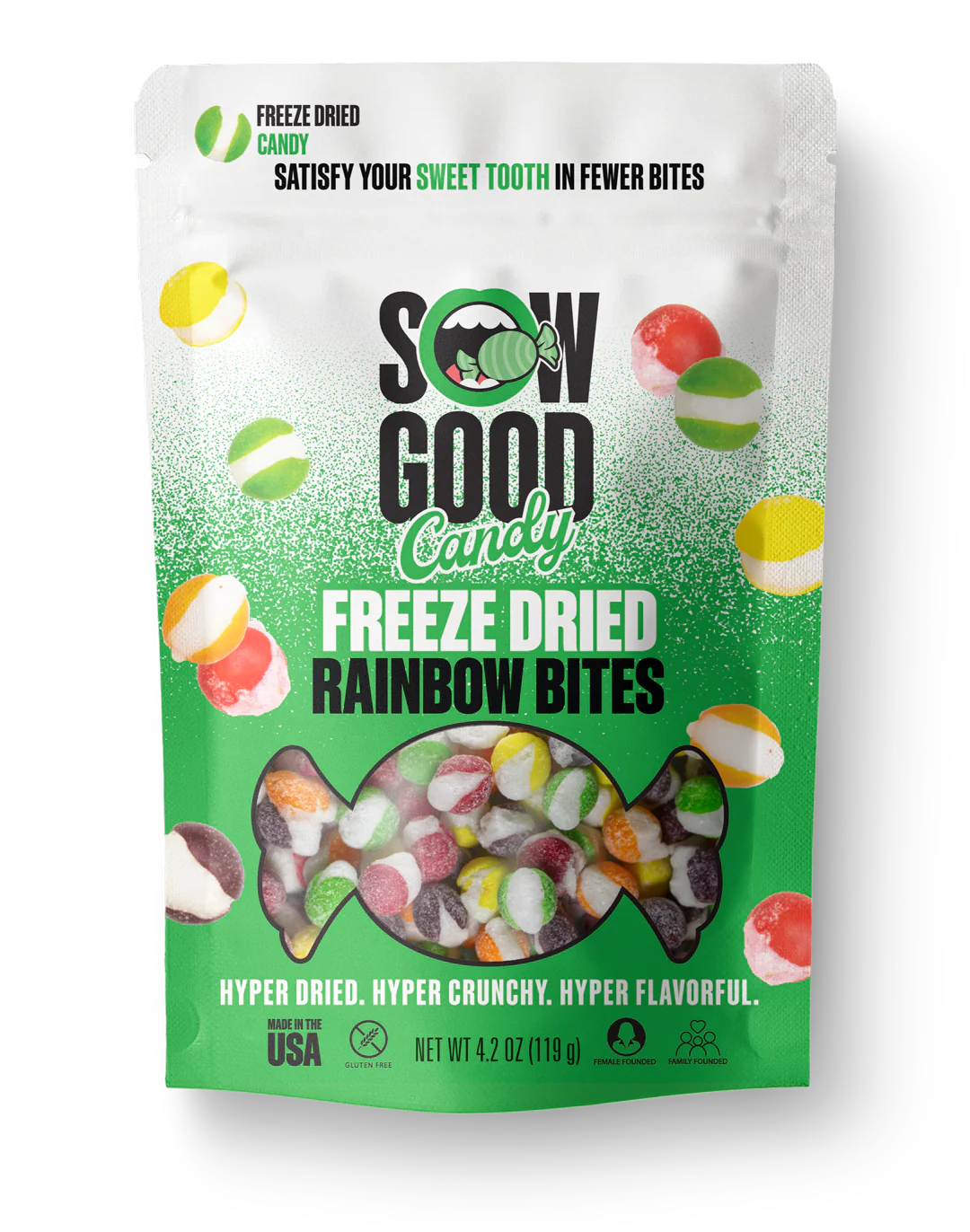 Sow Good Freeze Dried Rainbow Bites