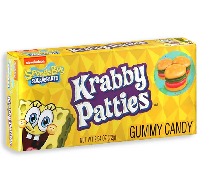 Spongebob Squarepants Krabby Patties Gummy Candy