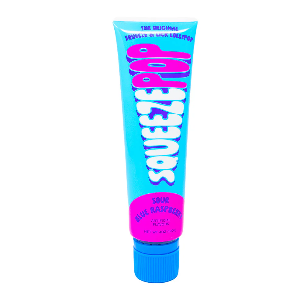 Squeezepop Sour Blue Raspberry