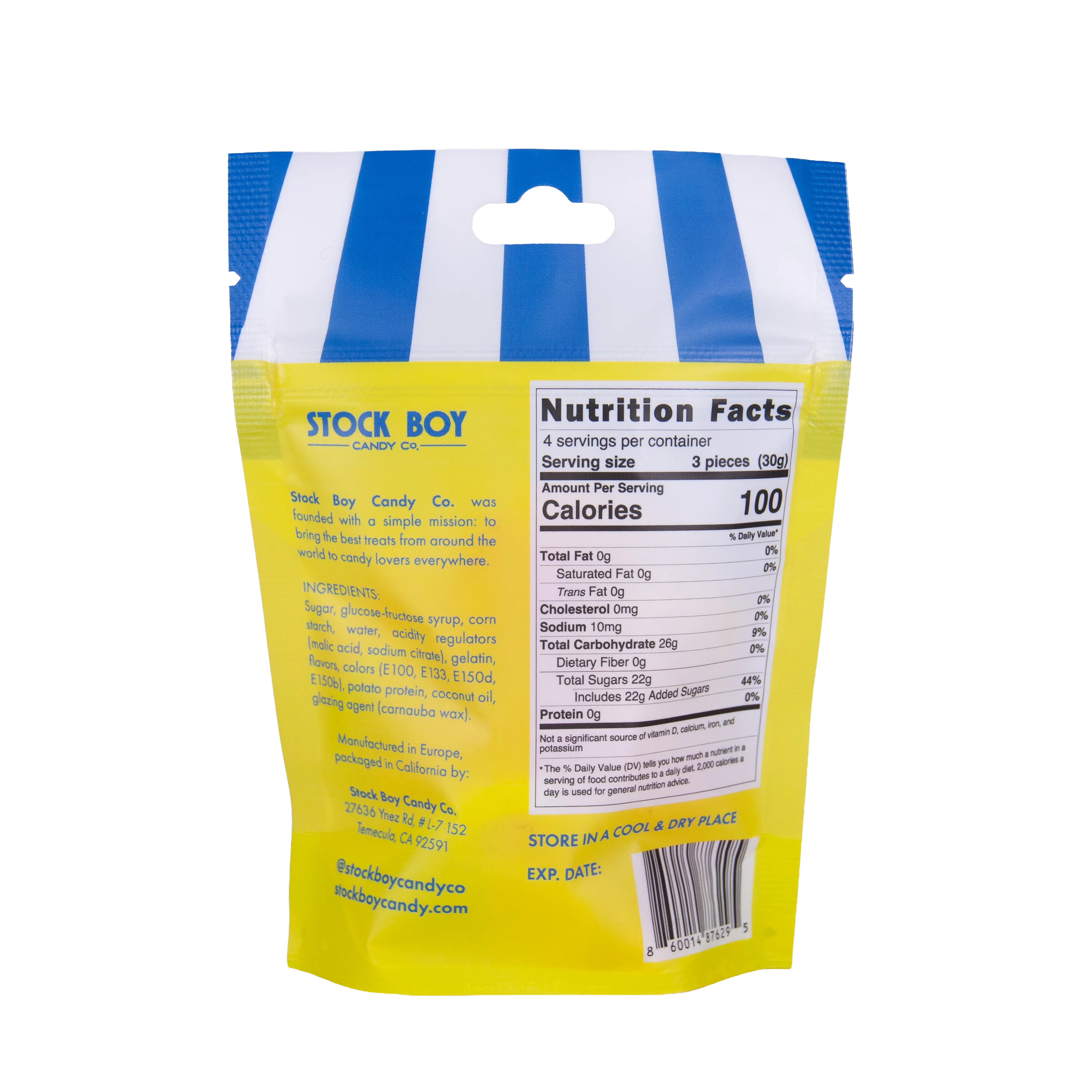 Stock Boy Sour Mix – Swedish &European Sour Candy Mix - Image 2