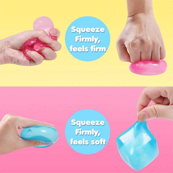 SugarSqueez Cube Squishy Fidget Sugar Stress Ball (1pc) Assorted Colors - Image 6