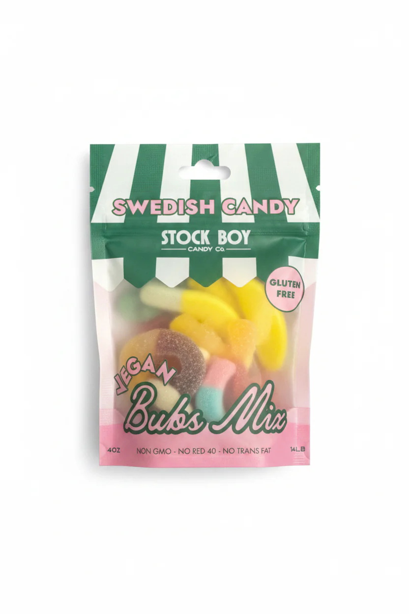 Swedish Candy Stock Boy - Vegan Bubs Mix