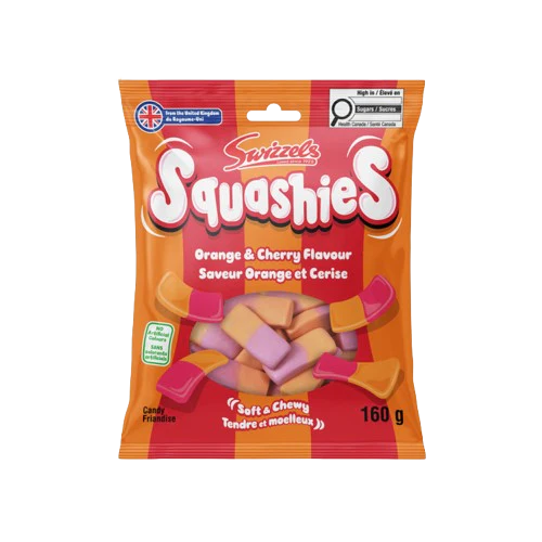 Swizzles Squashies Orange & Cherry Flavor