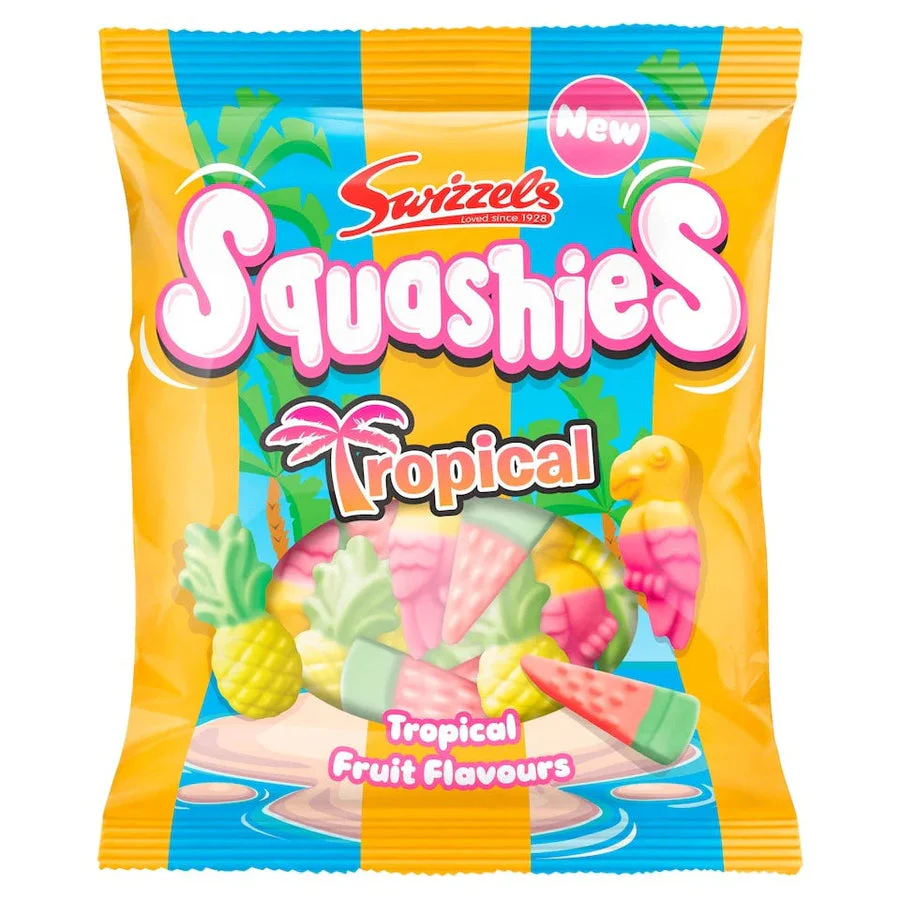 Swizzles Squashies Tropical Fruit Flavors