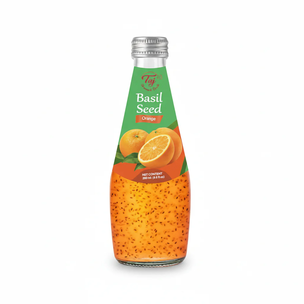 Taj - Basil Seed - Orange Flavor - Thialand