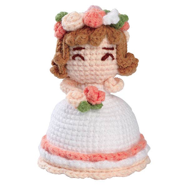 The LOOP Brigade: DIY Crochet Plush Toy Complete Kit For Beginners - Blossom Belle the Bouquet Doll - Image 3
