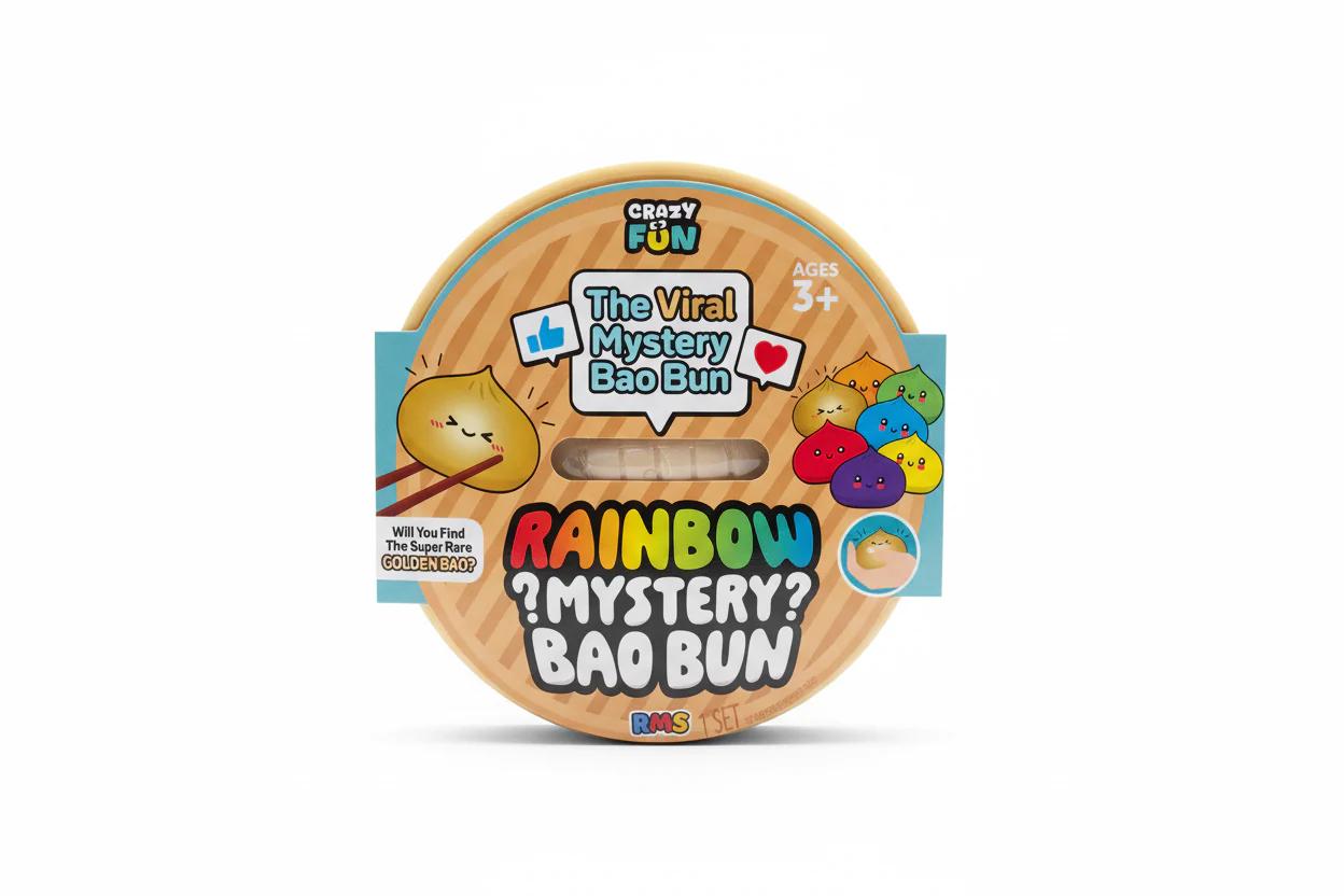 The Viral Mystery Bao Bun - Rainbow Mystery Collectible Toy - China