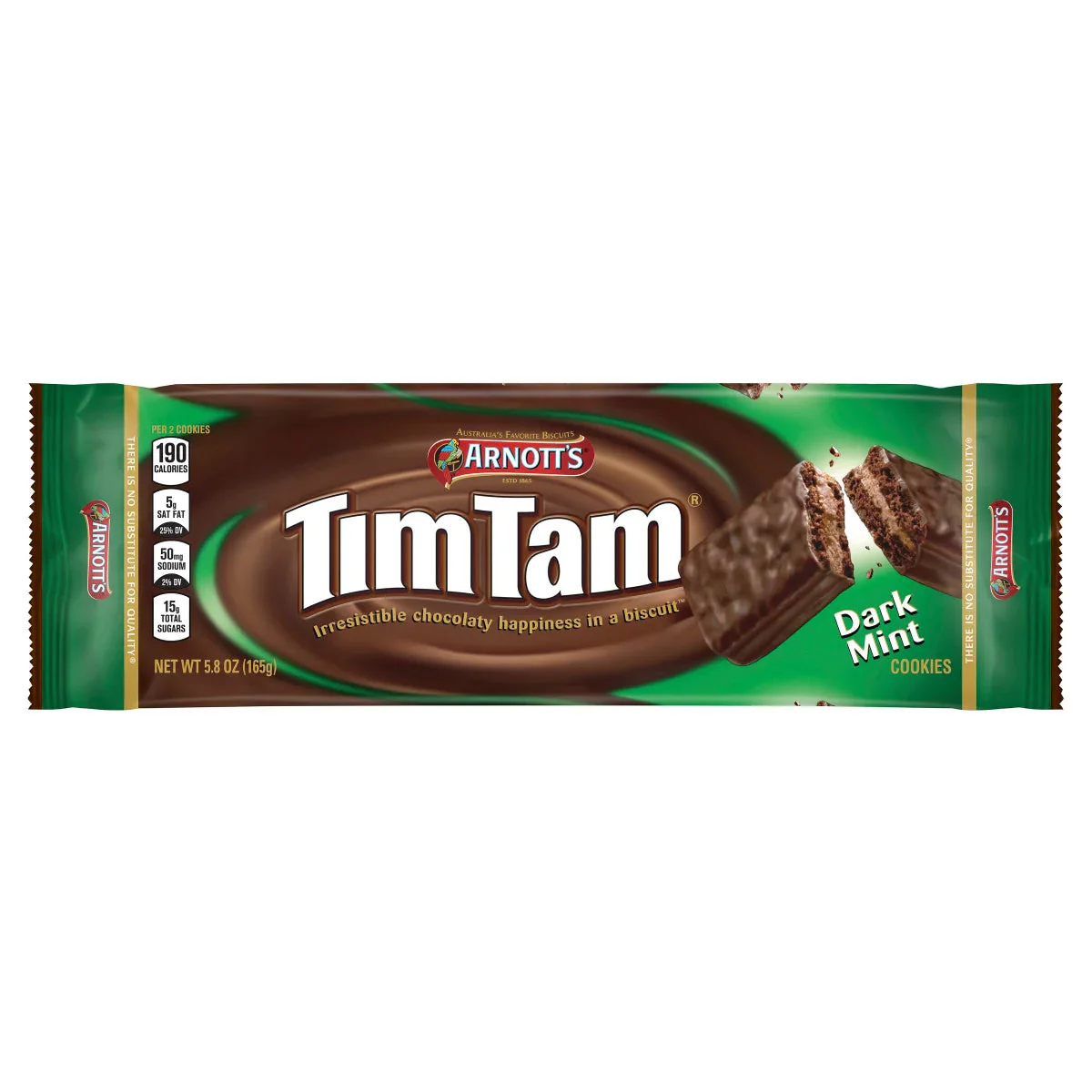 Tim Tam Dark Mint Cookies 200g - Australia (Case of 12)