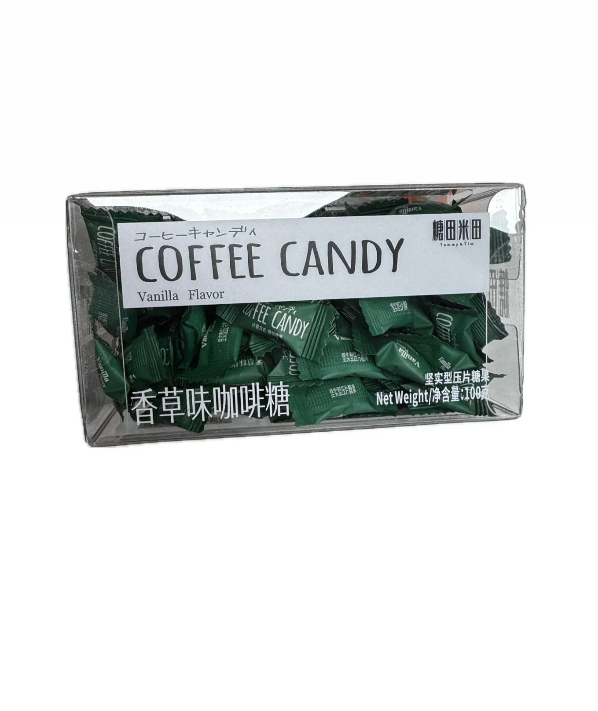 Tommy & Tim Coffee Candy - Vanilla 100g