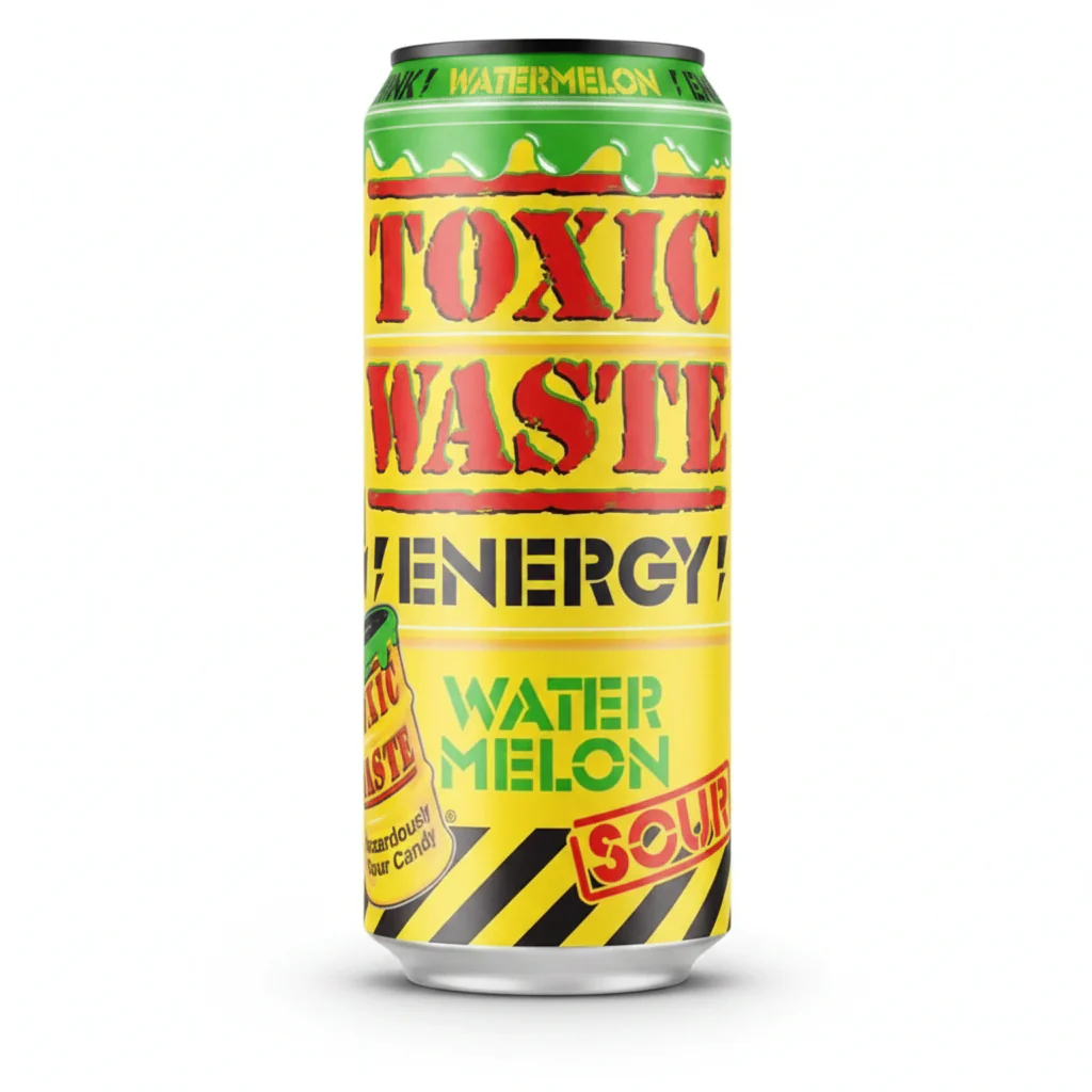TOXIC WASTE - ENERGY - WATERMELON SOUR - 11.1 Oz - Germany