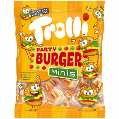 Trolli Party Burger Minis