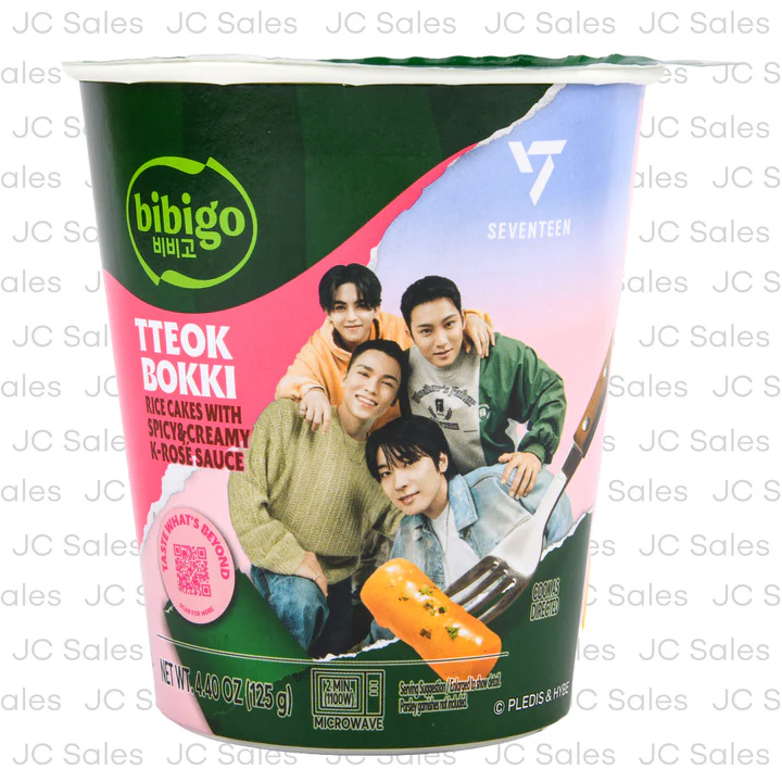 TTeok Bokki Rice Cake with Spicy & Creamy K-Rose Sauce