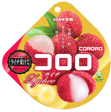 UHA Lychee Flavored Gummy Candy