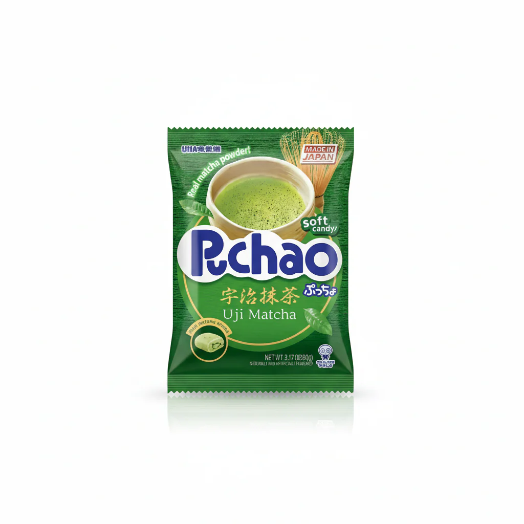 UHA - Puchao - Chewy Matcha Candy - Japan