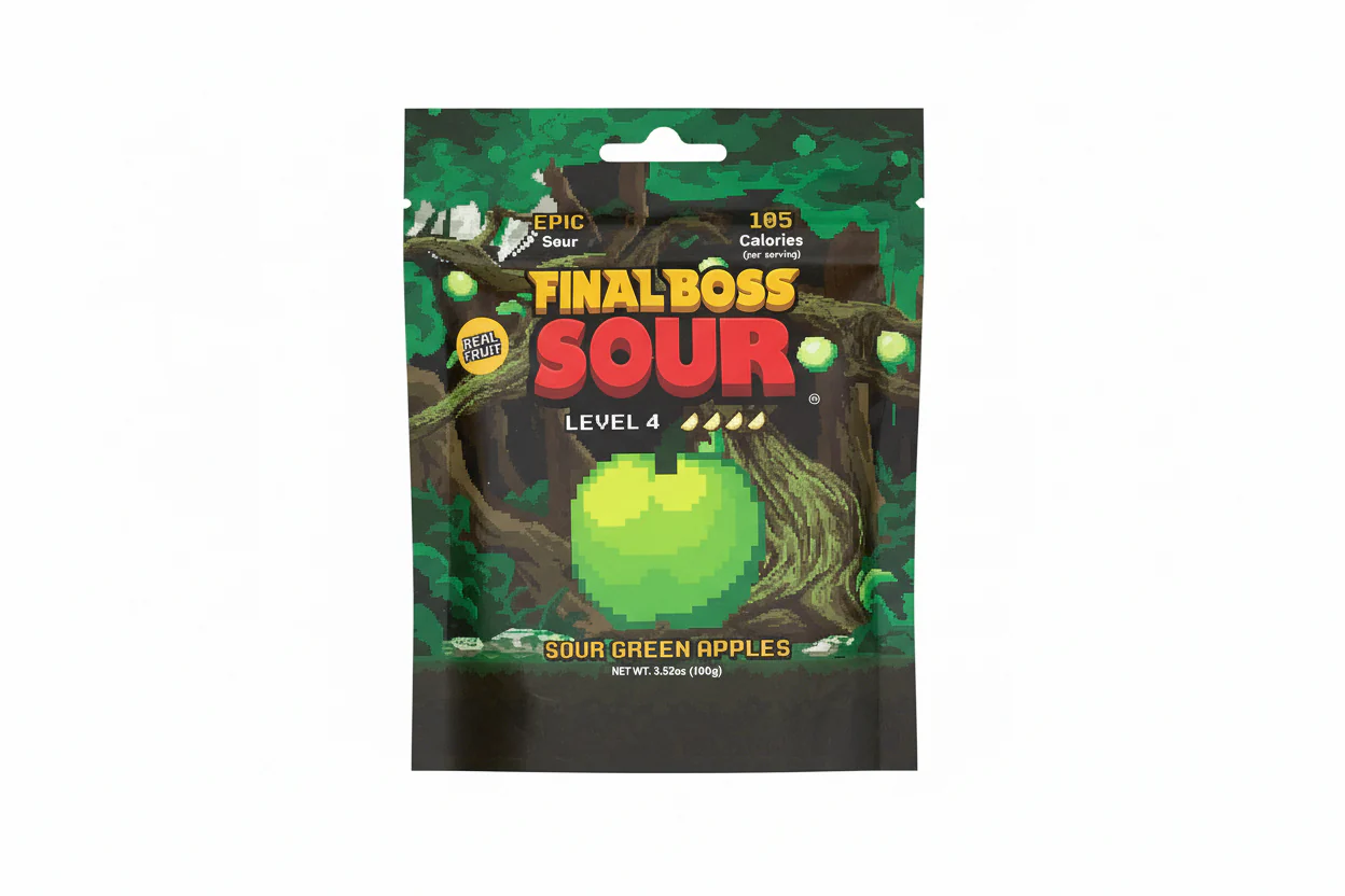 Final Boss - Sour Green Apples - Level 4