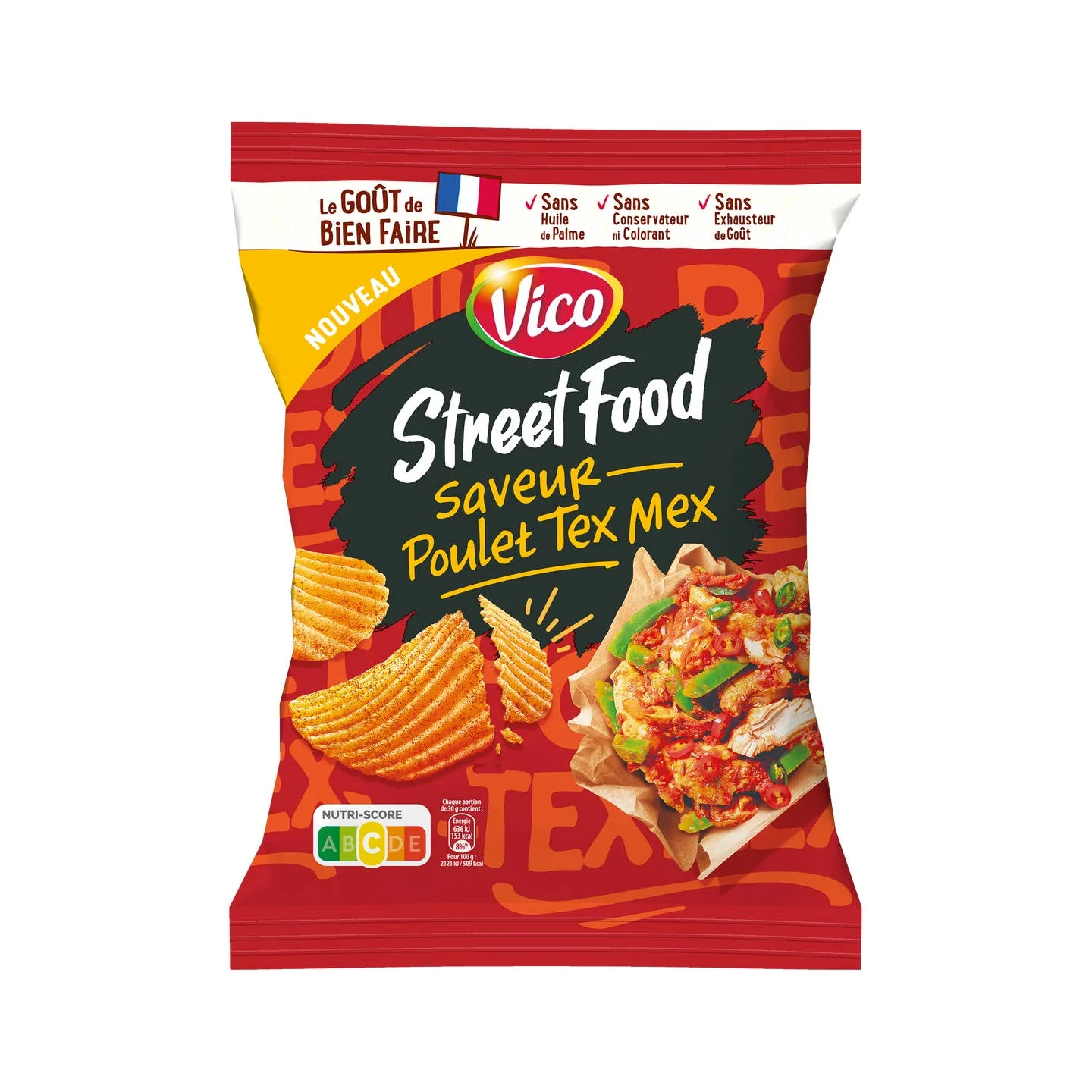 Vico Street Food Poulet Tex Mex