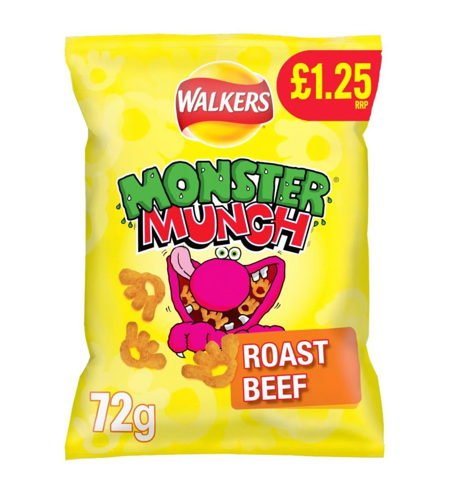 Walkers Monster Munch - Roast Beef 72g