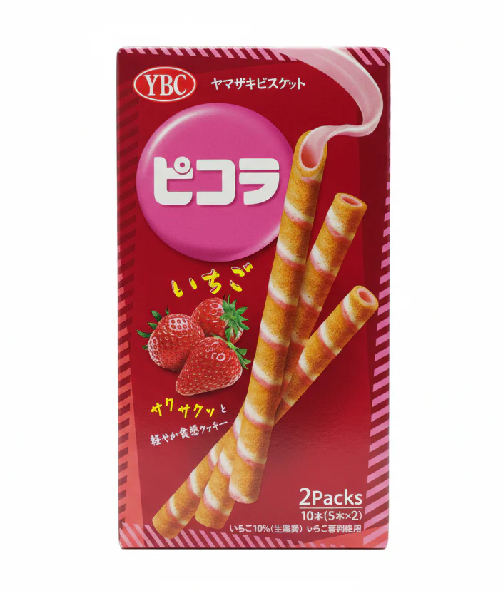 YBC Picola Biscuit Strawberry - Japan