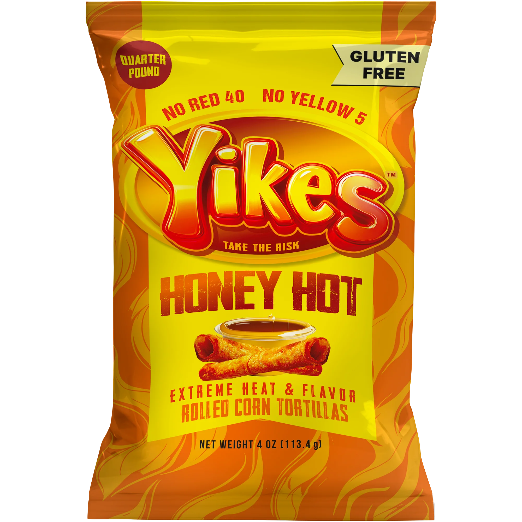 Yikes Honey Hot Rolled Corn Tortillas - 4oz