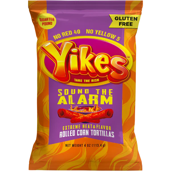 Yikes Sound The Alarm Rolled Corn Tortilas - 4oz